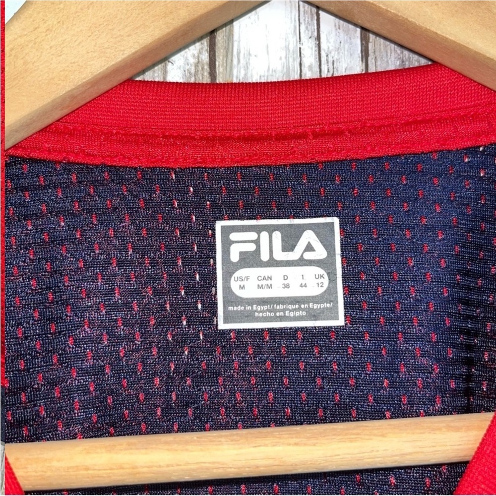Fila Red Jersey Tee - Picture 4 of 4